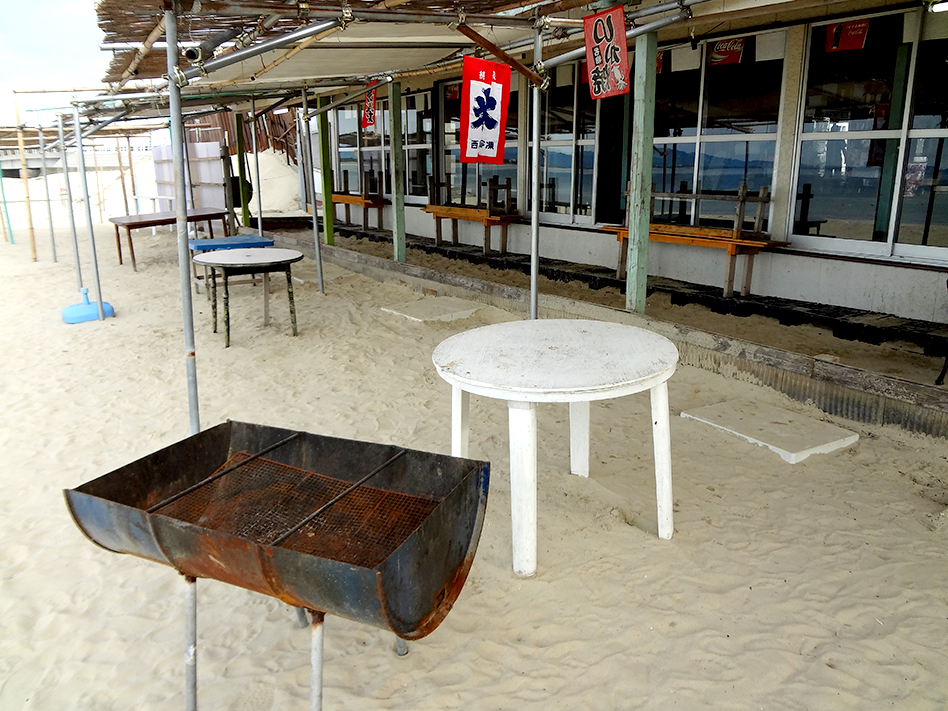 海の家みよしバーベキューコンロ