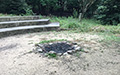 足立公園キャンプファイヤー跡