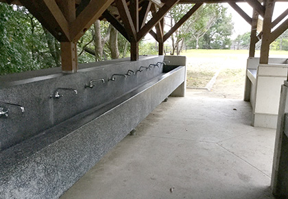 金比羅キャンプ場炊飯場